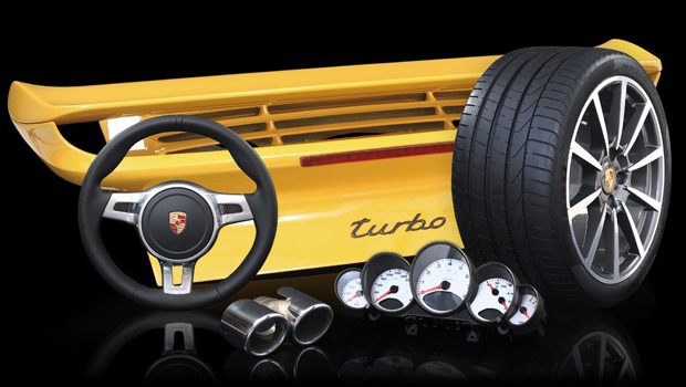 Originalios Porsche atsarginės dalys - naujos ir naudotos